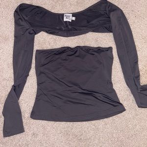 Princess Polly bolero two piece top